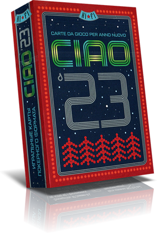 Игральные карты "CIAO 2023" | "Hi-Fi"
