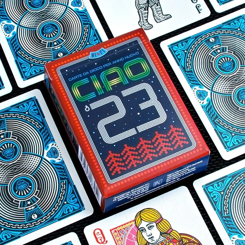 Игральные карты "CIAO 2023" | "Hi-Fi"